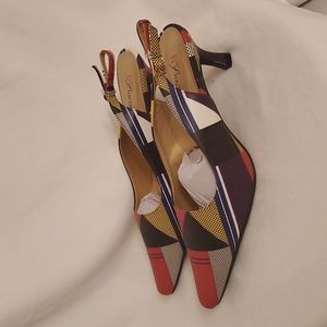 Slingback Heels  Size 11W (New)